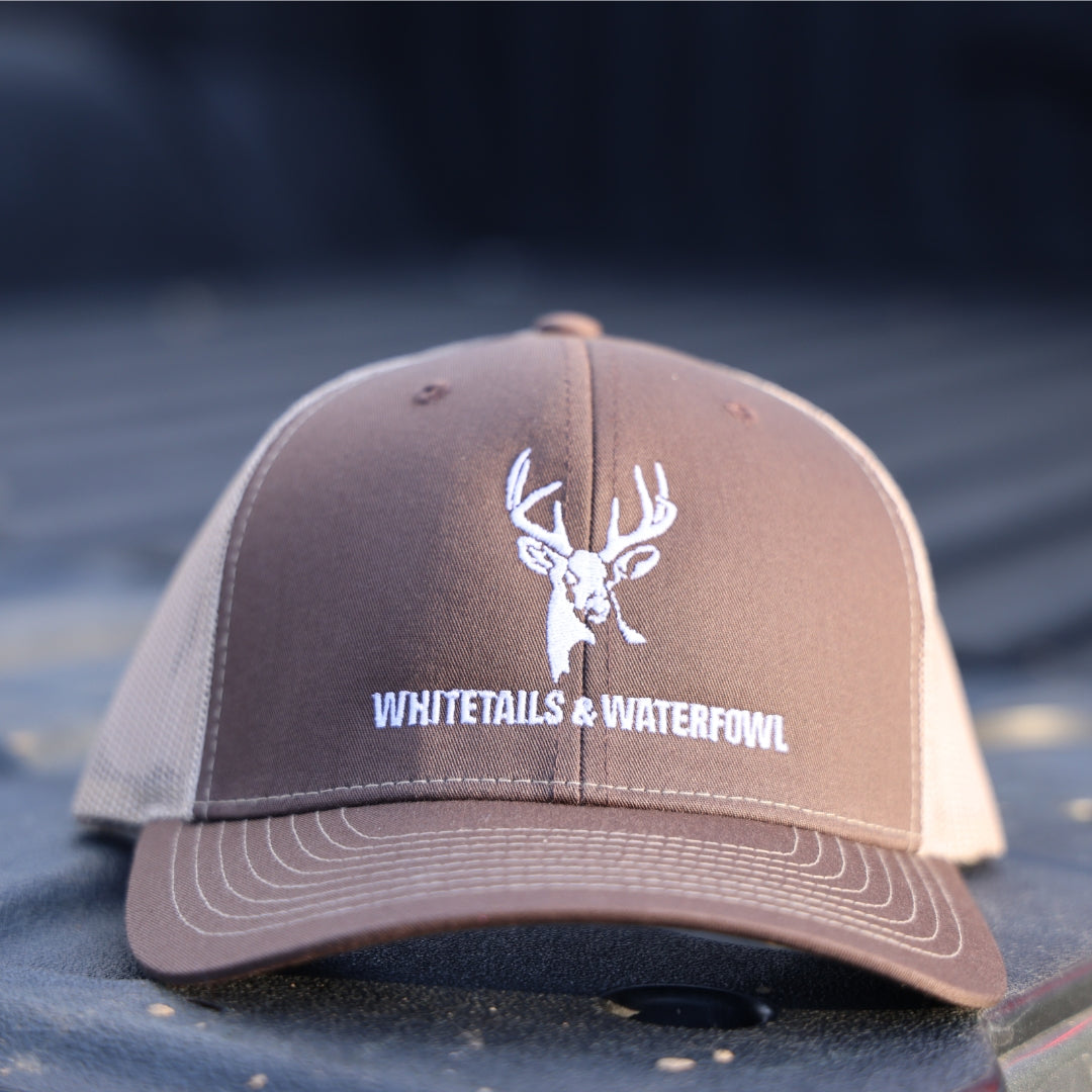 Whitetail Buck Snapback Hat (5 Color Options) – Whitetails Waterfowl