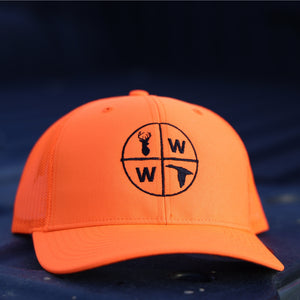 OG Logo Blaze Orange Snapback Hat